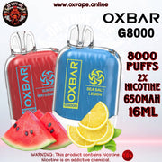 OXBAR G8000 8000 Puffs Disposable 2%