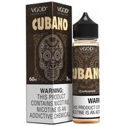 Cubano By Vgod 60ml - JUSTVAPEUAE